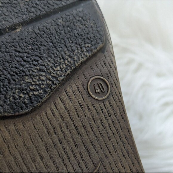 Dansko Max Brown Leather Booties Brown Leather Ankle Boots 40 9.5 - Picture 7 of 7